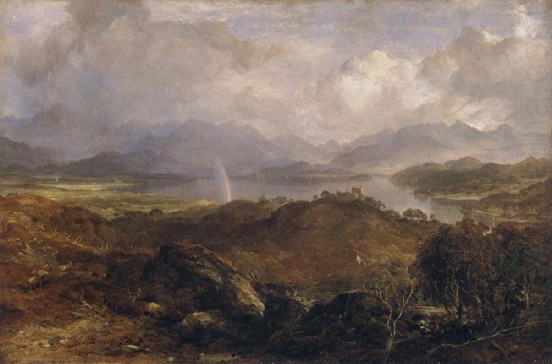 Horatio Mcculloch My Heart's in the Highlands china oil painting image